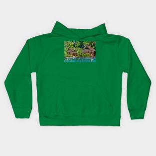 Maya Bell Lodging. Palenque. Chiapas. Mexico Kids Hoodie